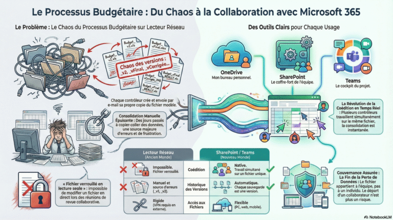 Les 4 erreurs sur Microsoft 365 qui paralysent votre équipe (et comment les corriger)